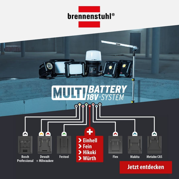 brennenstuhl® Multi Battery 18V-System