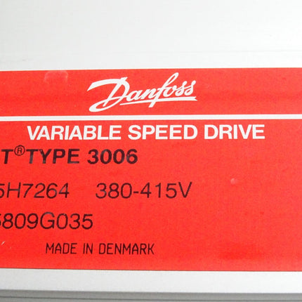 Danfoss Variable Speed Drive VLT Type 3006 175H7264 4kW / Neuwertig - Maranos.de