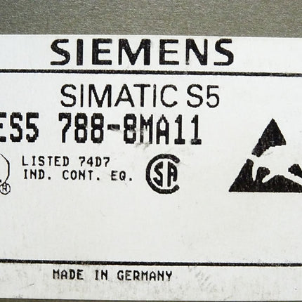 Siemens Simulator Input/Output 6ES5788-8MA11 6ES5 788-8MA11 - Maranos.de