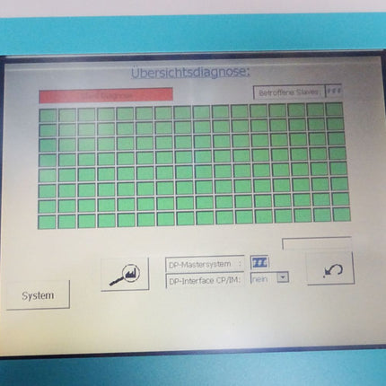 Siemens TP270 10" Touch Panel 6AV6545-0CC10-0AX0 6AV6 545-0CC10-0AX0 zum Teil Erneuert - Pixel Fehler - Maranos.de