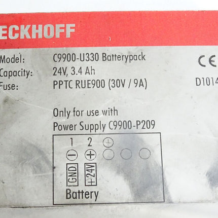 Beckhoff C9900-U330 Batterypack 24V - Maranos.de