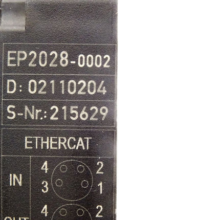 Beckhoff EP2028-0002 EtherCAT Box 8-Kanal-Digital-Ausgang / Neuwertig - Maranos.de