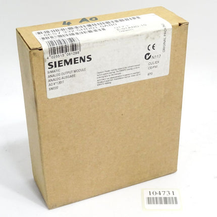Siemens 6ES7332-5HD01-0AB0 6ES7 332-5HD01-0AB0 Neu OVP versiegelt - Maranos.de