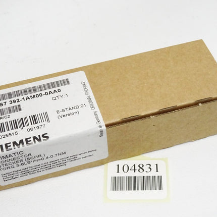 Siemens Stecker 6ES7392-1AM00-0AA0 6ES7 392-1AM00-0AA0 / Neu OVP versiegelt - Maranos.de