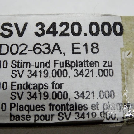 Rittal SV3420.000 Inhalt:10 Stirn und Fußplatten / Neu OVP - Maranos.de