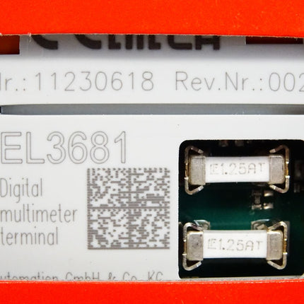 Beckhoff EL3681 Rev.0021 Digital Multimeter Terminal / Neu OVP versiegelt - Maranos.de