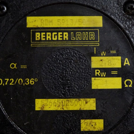Berger Lahr Schrittmotor RDM 5913/50 2.8A 1Ohm - Maranos.de