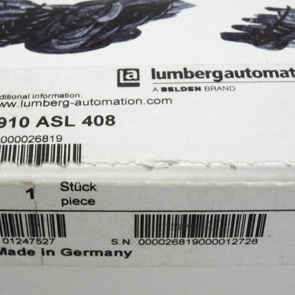 Lumberg Automation 0910 ASL 408 26819 AS-Interface-Modul / Neu OVP - Maranos.de