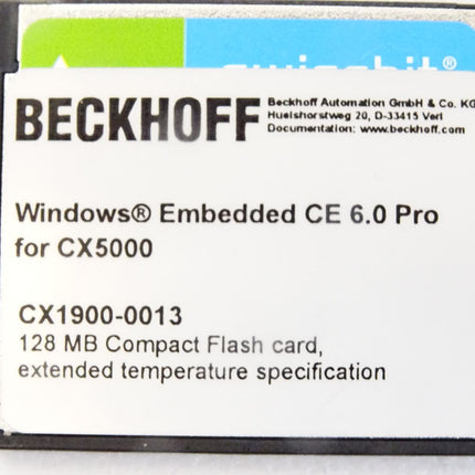 Beckhoff Embedded-PC CX5000 CX5020-1111 / Neuwertig