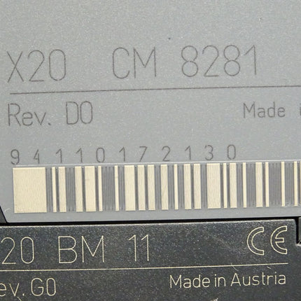 B&R X20CM8281 Rev.D0 X20 CM 8281 Mischmodul - Maranos.de