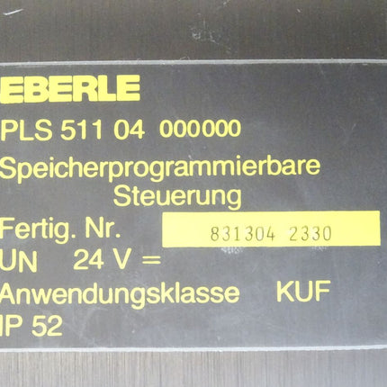 Eberle Speicherprogrammierbare Steuerung PLS511 / PLS51104 / PLS511 04 000000