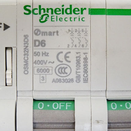 Schneider Electric Osmart D6 OSMC32N3D6 / Neu