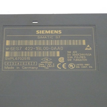 Siemens 6ES7422-1BL00-0AA0 Digitalausgabe 6ES7 422-1BL00-0AA0 E:2