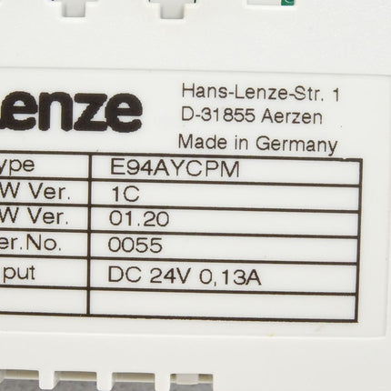 Lenze E94AYCPM Servo Drives 9400 Kommunikationsmodul PROFIBUS