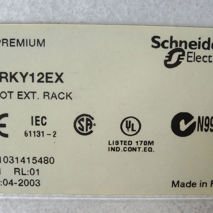 Schneider Electric TSX Premium TSXRKY12EX / 12 Slot Ext. Rack