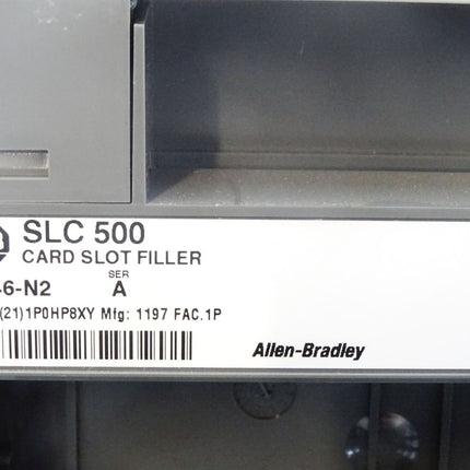 Allen Bradley SLC500 Card Slot filler 1746-N2 / 7-Slot Rack 1746-A7