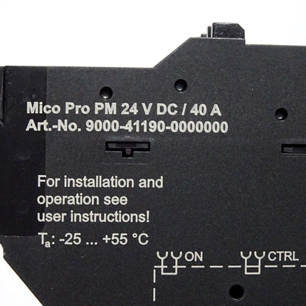 Murr Mico Pro PM 24VDC / 40A 9000-41190-0000000 / Unbenutzt - Maranos.de