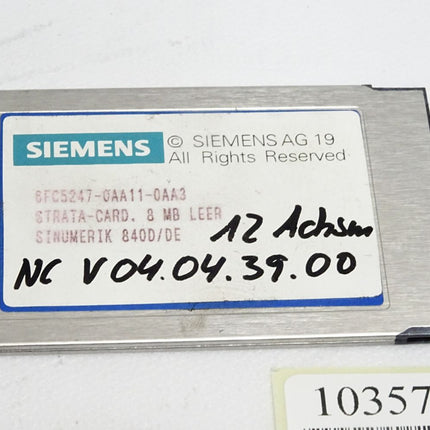 Siemens 6FC5247-0AA11-0AA3 8MB PC-Card - Maranos.de