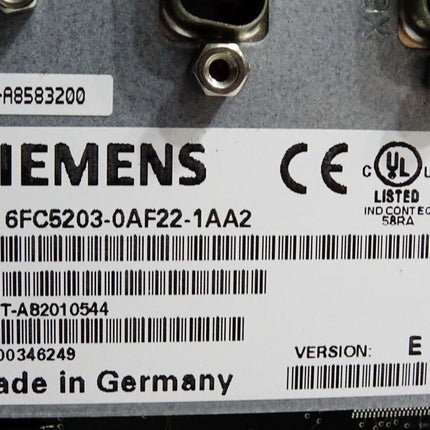 Siemens 6FC5203-0AF22-1AA2 Version E Maschinensteuertafel MCP 483 MPI/PROFIBUS-DP - Maranos.de