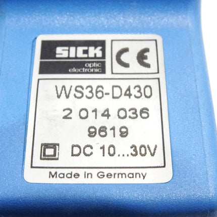 Sick WS36-D430 2014036 Lichtschranke / Neu - Maranos.de