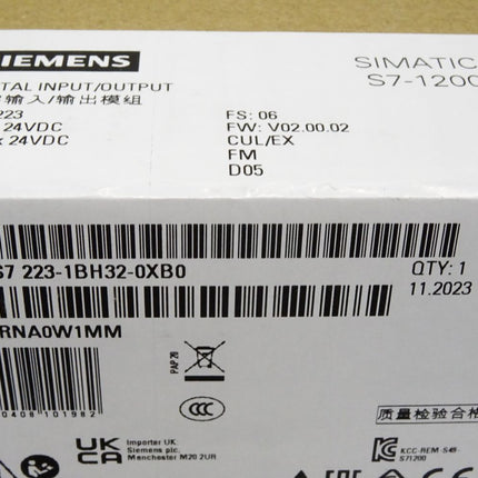 Siemens S7-1200 SM1223 6ES7223-1BH32-0XB0 6ES7 223-1BH32-0XB0 / Neu OVP versiegelt - Maranos.de
