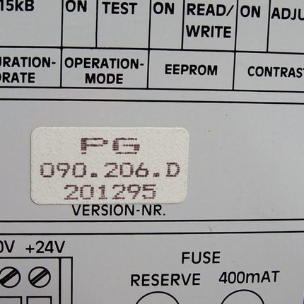 Mikron PCS090 Bedienkonsole Opeartor Panel - Maranos.de