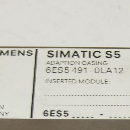 Siemens 6ES5 491-0LA11 Adaption Casing 6ES5491-0LA11 - Maranos.de