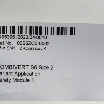 KEB Combivert S6 Size2 Variant Application Safety Module 1 00S6ZC0-0002 S6-A SM1 H2 Zubehör / Neu OVP - Maranos.de