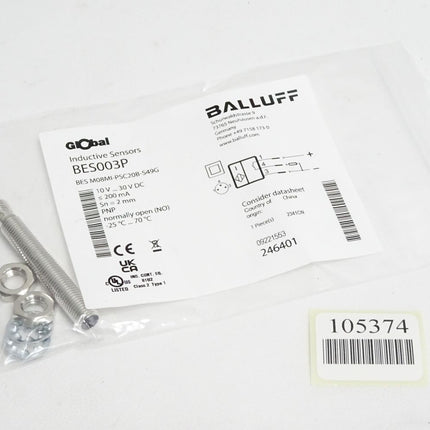 Balluff Indutiver Sensor BES003P BES M08MI-PSC20B-S49G / Neu OVP - Maranos.de