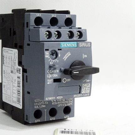 Siemens 3RV2011-1JA15 Leistungsschalter / Neuwertig - Maranos.de