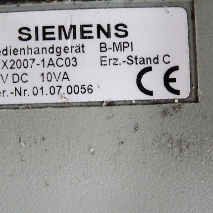 Siemens Bedienhandgerät B-MPI 6FX2007-1AC03 - Maranos.de