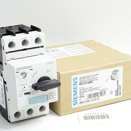 Siemens Leistungsschalter 3RV1021-0JA10 / Neu OVP - Maranos.de