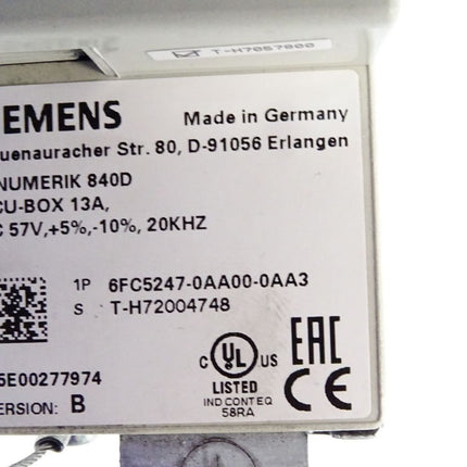 Siemens Sinumerik 840D NCU-Box 6FC5247-0AA00-0AA3 - Maranos.de