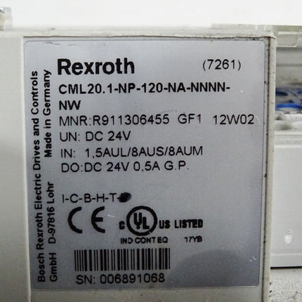 Rexroth Control CML20.1-NP-120-NA-NNNN-NW R911306455 - Maranos.de