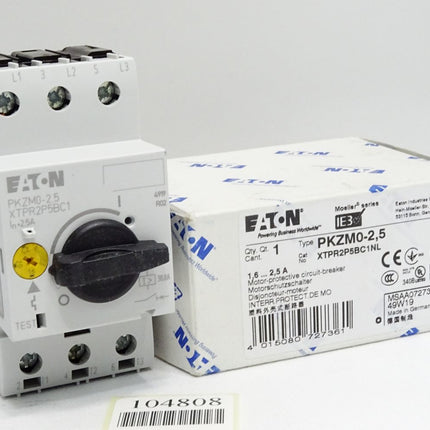 Eaton Moeller series PKZM0-2,5 XTPR2P5BC1NL / Neu OVP - Maranos.de