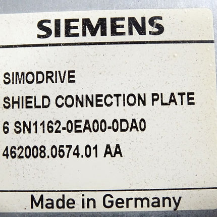 Siemens Simodrive Schirmanschlussblech 6SN1162-0EA00-0DA0 - Maranos.de
