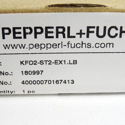 Pepperl+Fuchs 180997 Schaltverstärker KFD2-ST2-Ex1.LB / Neu OVP - Maranos.de