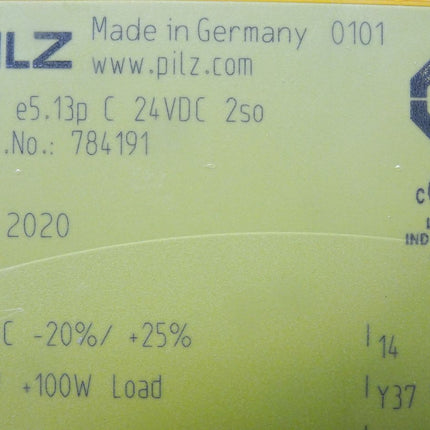 Pilz 784191 Sicherheitsschaltgerät PNOZ e5.13p C 24VDC 2so / Neu OVP - Maranos.de