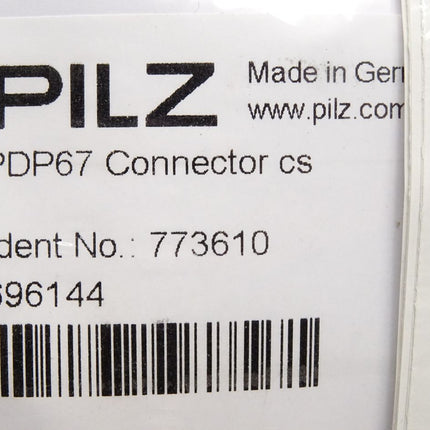 Pilz 773603 Passivverteiler PDP67 F 4 code + Anschlussstück PDP67 Connector 773610 / Neu OVP - Maranos.de