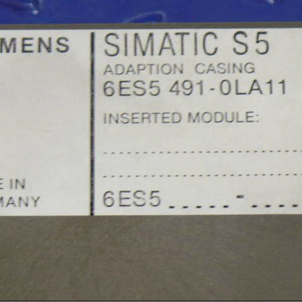 Siemens Simatic S5 6ES5491-0LA11 Baugruppen 6ES5 491-0LA11 - Maranos.de