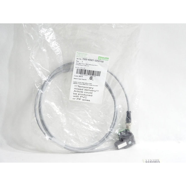 Murr Elektronik Kabel 7000-40921-2250150 / Neu OVP - Maranos.de