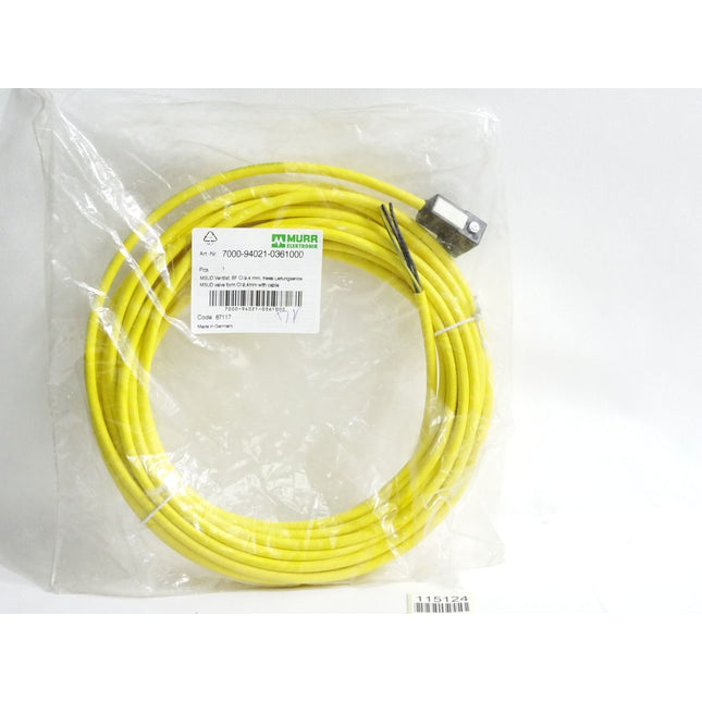 Murr Elektronik Kabel 7000-94021-0361000 / Neu OVP - Maranos.de
