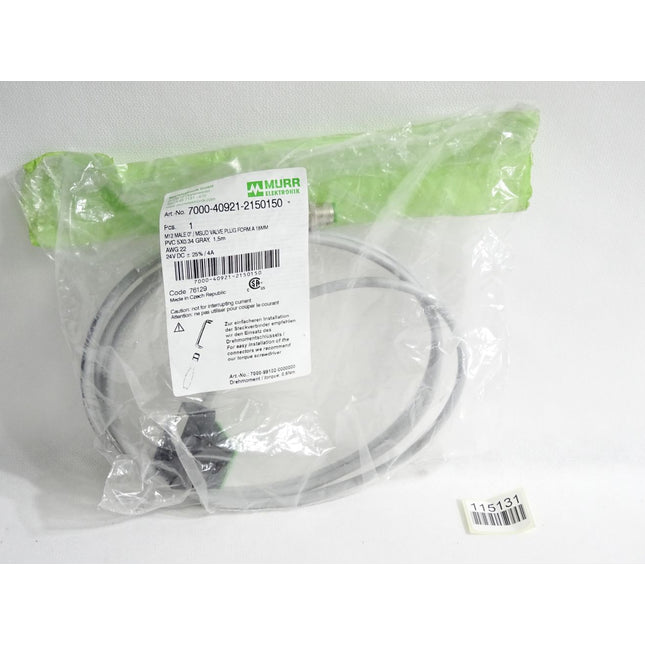 Murr Elektronik Kabel 7000-40921-2150150 / Neu OVP - Maranos.de