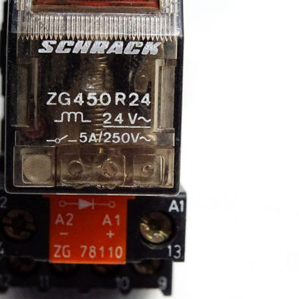 Schrack Relais mit Sockel ZG450R24 - Maranos.de