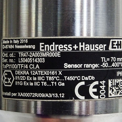 Endress+Hauser TR47-2A003MR000E Widerstandsthermometer - Maranos.de
