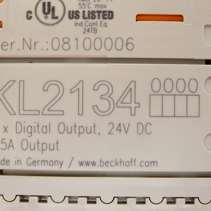 Beckhoff KL2134 digitale Ausgangsklemme - Maranos.de