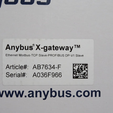 Anybus X-Gateway AB7634-F / Neu OVP - Maranos.de