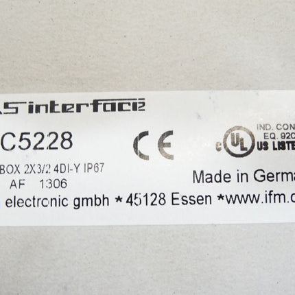 IFM electronic AS interface AirBox AC5228 / Neu OVP - Maranos.de