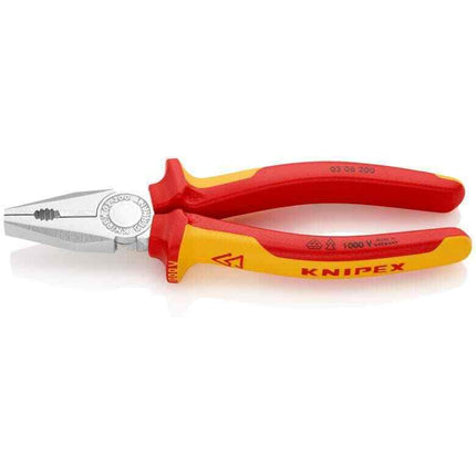 Knipex 03 06 200 Kombizange VDE 200mm 0306200 mit Mehrkomponenten Hüllen - Maranos.de
