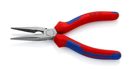 Knipex 2502160 Flachrundzange mit Schneide 25 02 160 Radiozange - Maranos.de